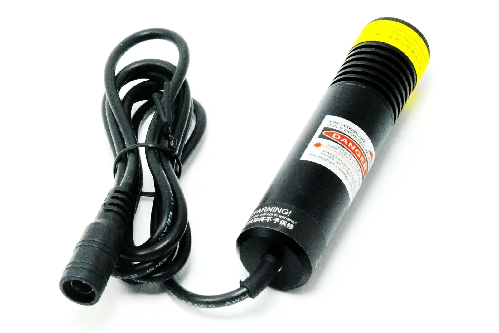 Stofdicht 650nm 200Mw 22X100Mm Dot Rode Laser Module Voor Hout Snijden Locator 5V