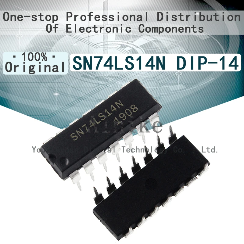 10 шт., новые оригинальные шлепанцы SN74LS14N HD74LS14P 74LS14 DIP-14