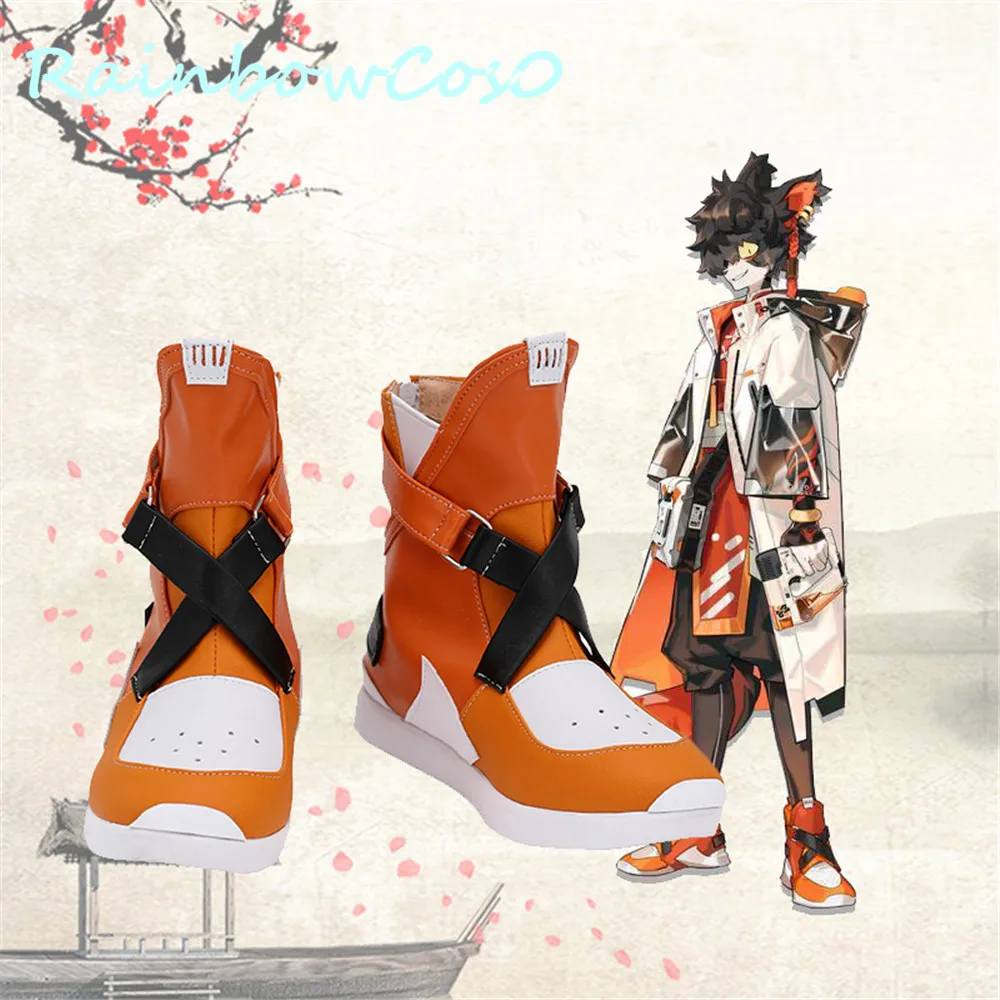 Gioco Arknights AAK Cosplay scarpe stivali gioco Anime Halloween RainbowCos0 W1197