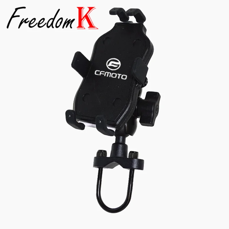 Motorcycle Phone Holder For CFMOTO 250SR CF650NK 400NK 400 650 NK 650NK 650TR 250SR 450SR GPS CNC Aluminum Mobile Stand Holder