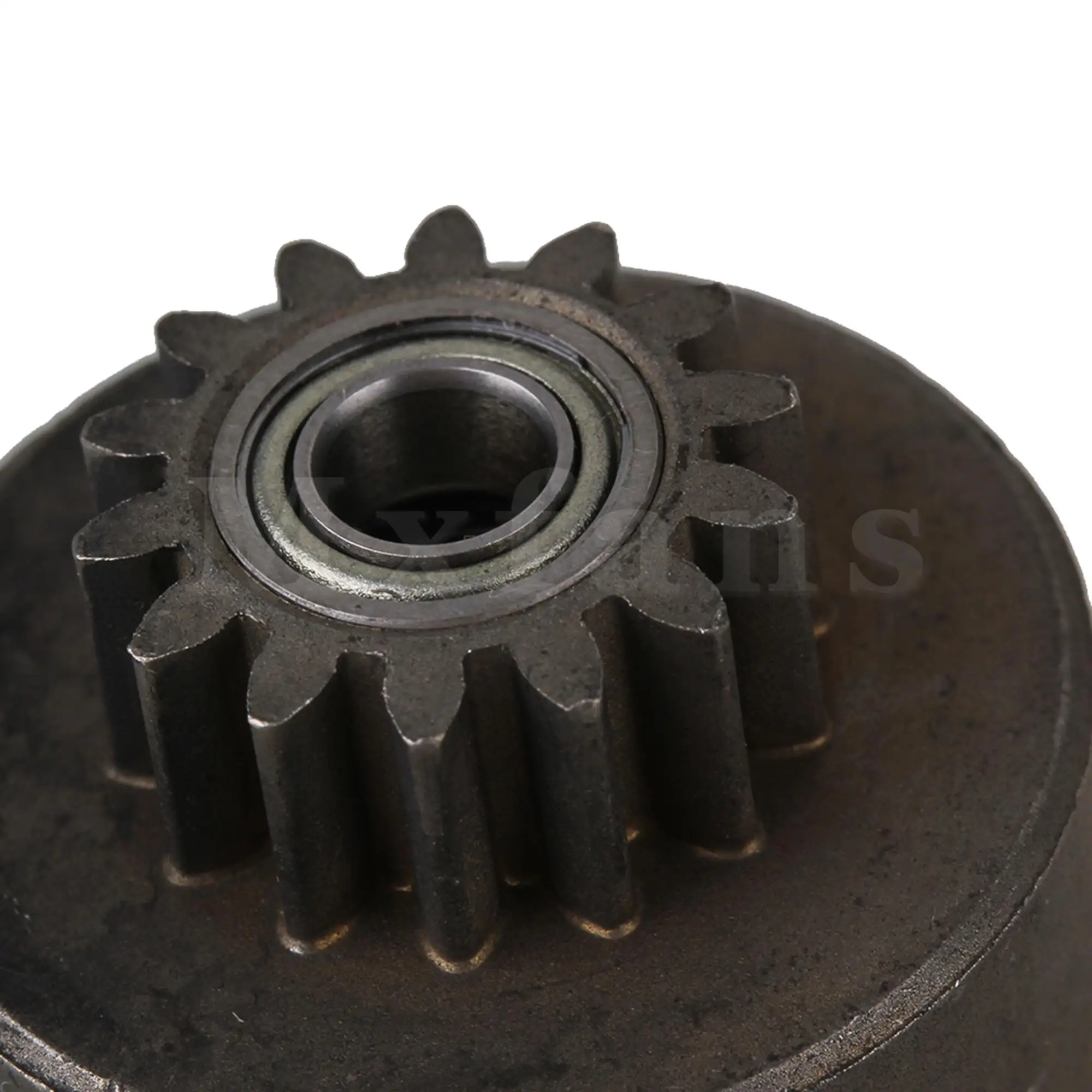 Volante de actualización de aluminio rojo D10201 con juego de embrague para coche RC1:8