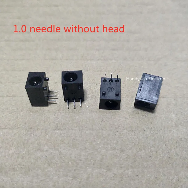 Toma de corriente CC DC-003, 3,5x1,3mm, hembra, 3 pines, toma de corriente directa, Conector de montaje de Panel de Pin de cobre