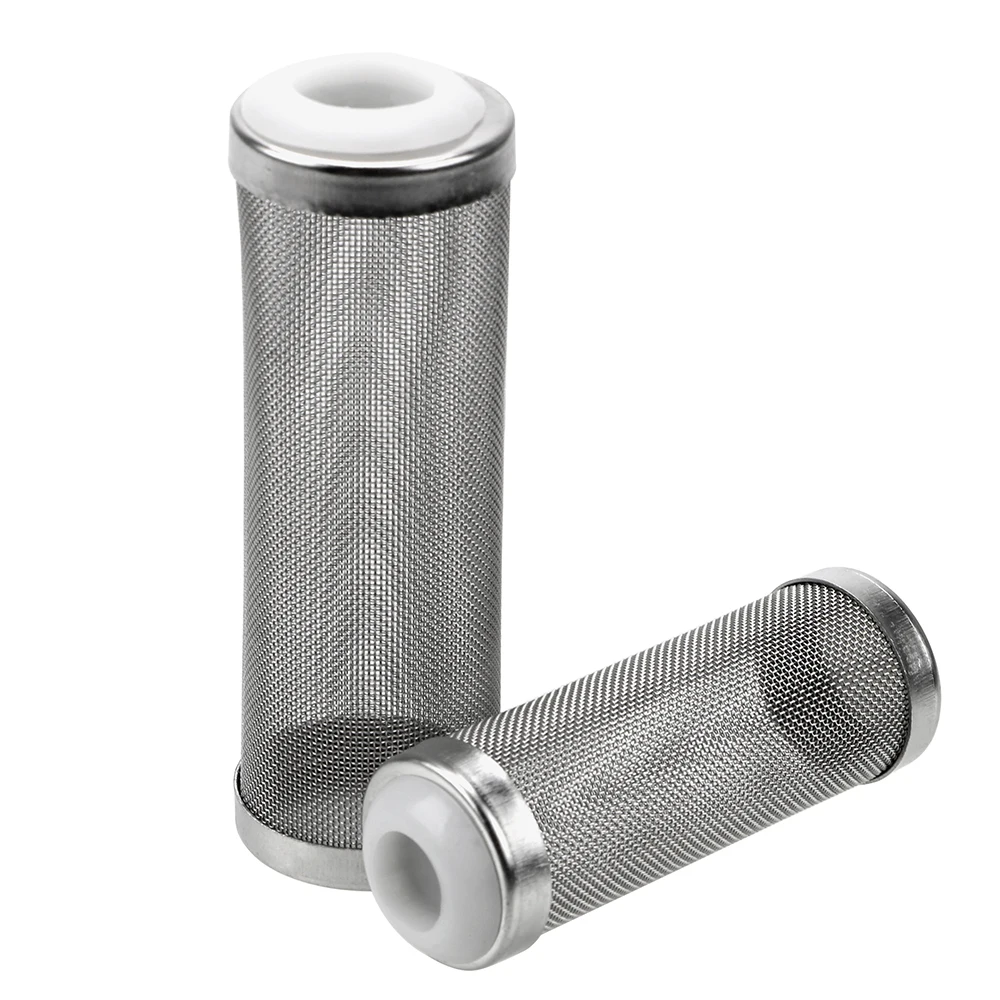 Stainless Steel Filter Aquarium Accessories Inflow Inlet Protect Shrimp Net Special Shrimp Cylinder Filter S/L Size