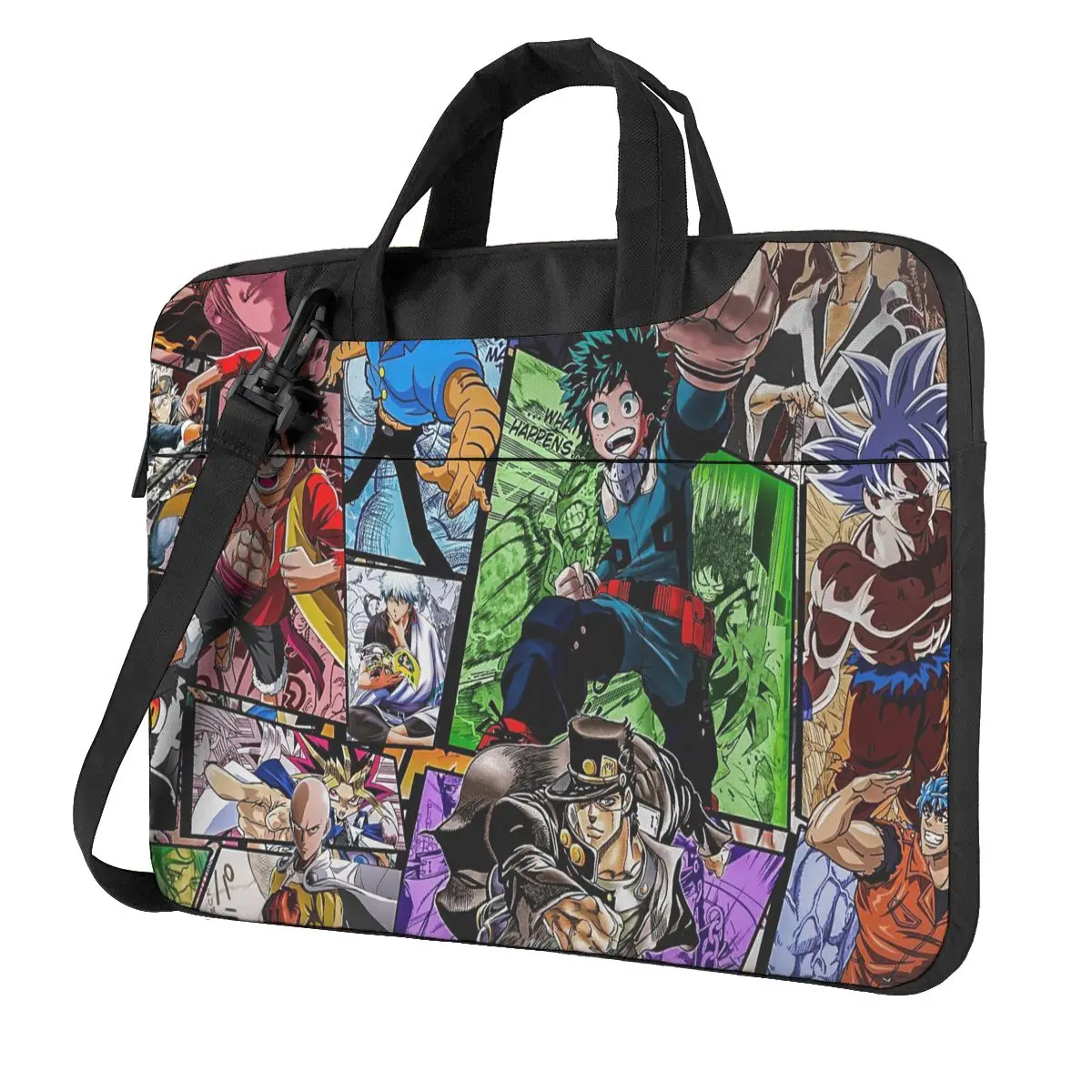 

Anime,Crossover Laptop Bag Case Protective Vintage Computer Bag Bicycle Crossbody Laptop Pouch