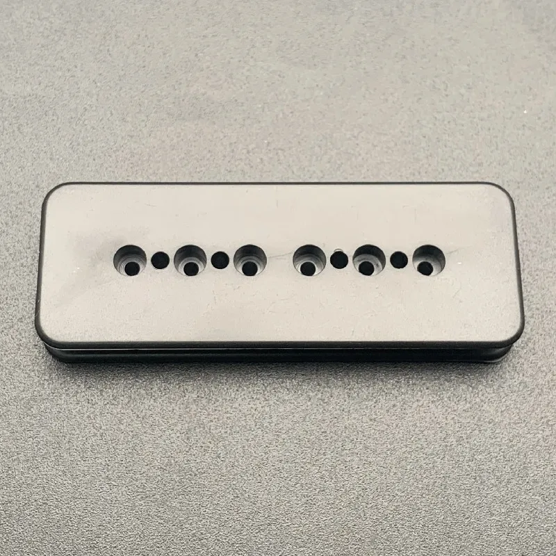 2Pcs Soapbar Plastic Guitar Pickup Covers/Bobbins 50/52mm Pole Spacings for LP P90 Style Guitar