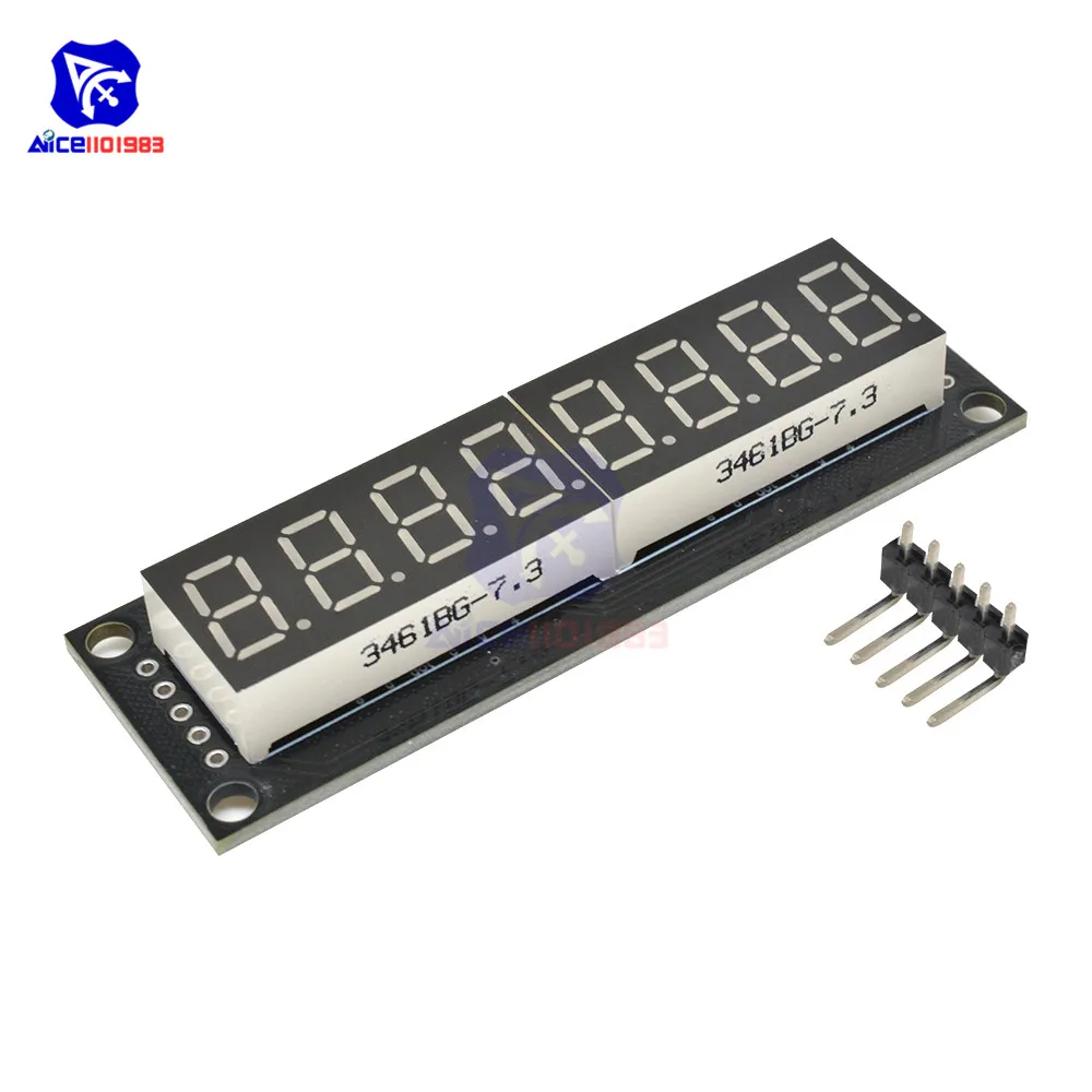 Diymore 74HC595 0.36 Inch 8 Bits Digitale Led Display 7 Segment Led Module 5 Kleur Beschikbaar Voor Arduino
