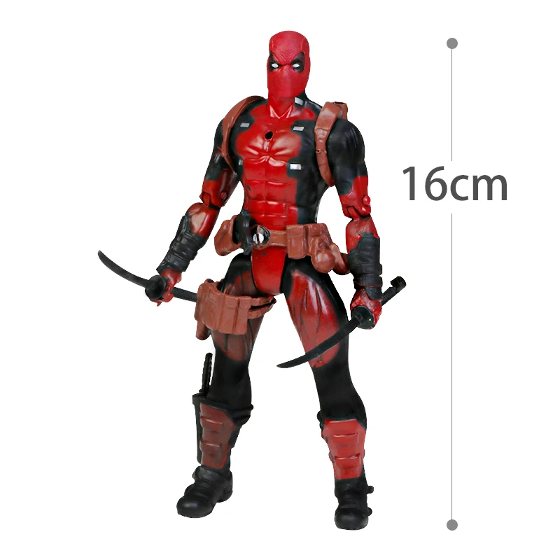 Figurines Marvel Avengers Deadpool articulations mobiles 6 pouces modèle poupées en PVC figurine d\'action Anime cadeau de noël garçons