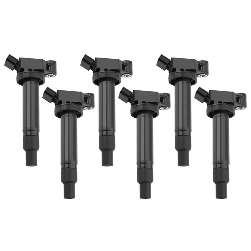 6pcs 90919-02234 Ignition Coil For Toyota Avalon Camry Lexus ES300 RX300/330/350 02-04 3.0L 90080-19016 9091902234 90919 02234