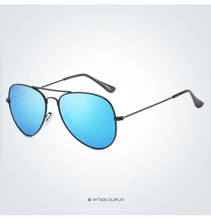 Klassische Pilot Männer Sonnenbrille Polarisierte Vintage Metall Ray Sonnenbrille Frauen Spiegel Farben Fahren Männlich Shades UV400 – Detail 14
