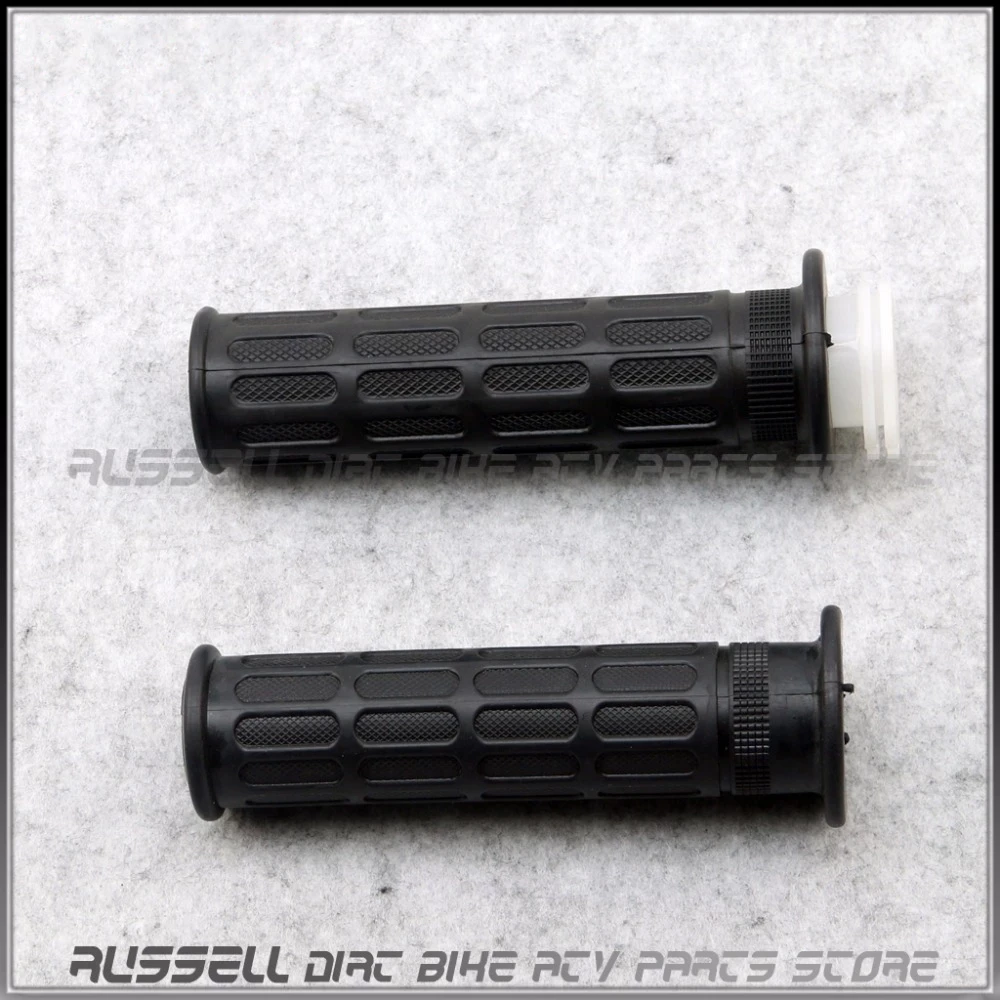 Handlebars Hand Grips 22mm Sleev Motorcycle Accessories Accelerator For HONDA CBT125 CL125-2 CB125T Double hole Universal Rubber