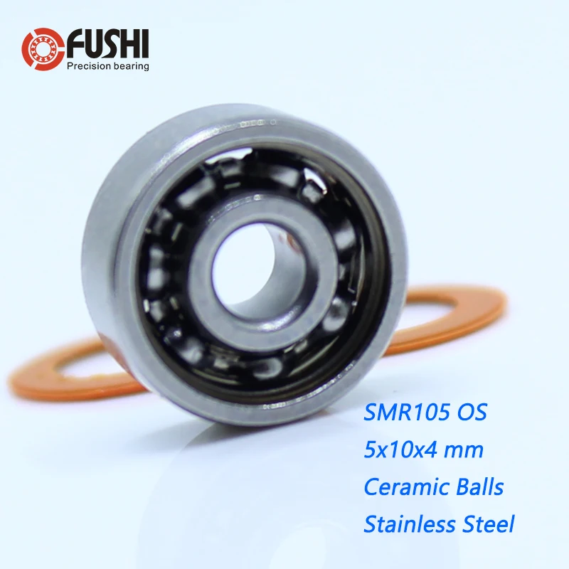 S105 2OS Bearing 5x10x4 mm CB ABEC7 Stainless Steel Hybrid Ceramic Bearing DRY Ocean Fishing Reels 105 Ball Bearings S105C