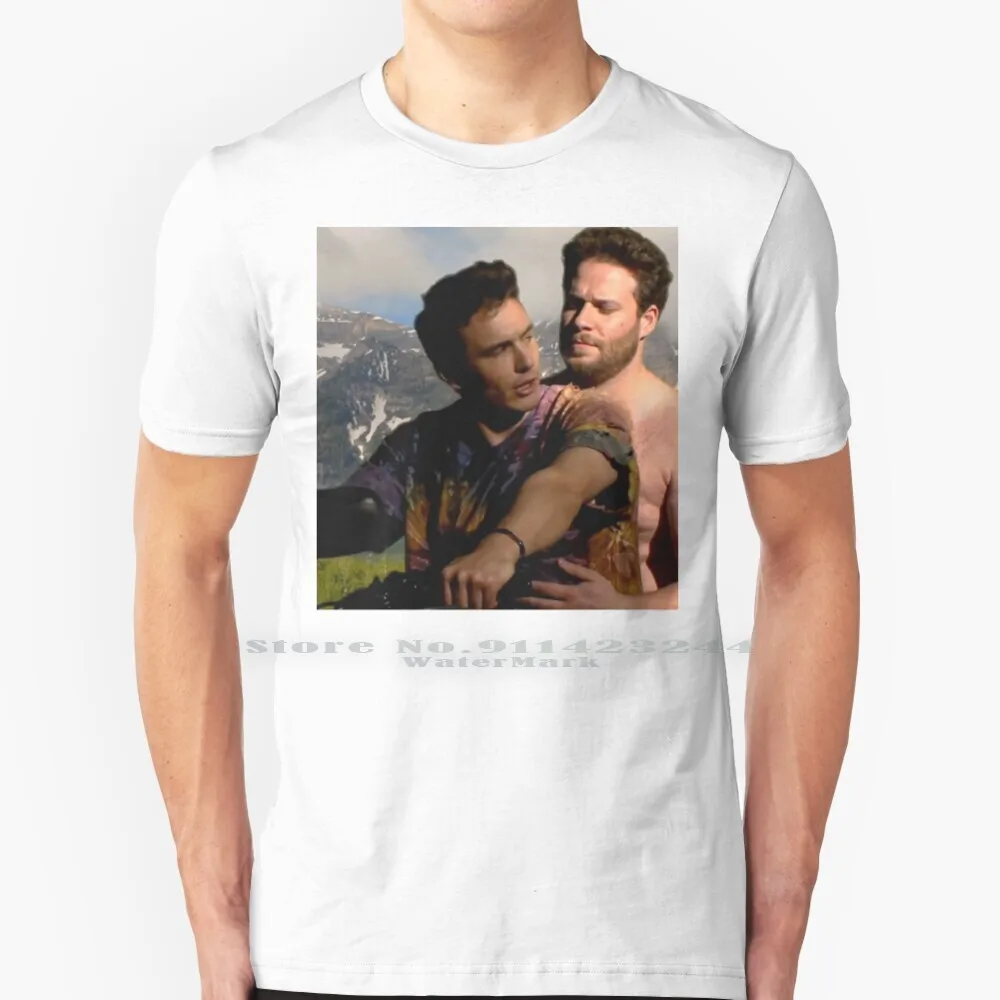 James Franco & Seth Rogen 100% Cotton T Shirt James Franco Seth Rogen Freaks And Geeks Tumblr Ship Otp The Interview Bound 2