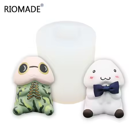 Lovely Dingding Silicone Mold DIY Handmade Candle Aromatherapy Plaster Making Mould Funny Decoration Kitchen Baking Tools