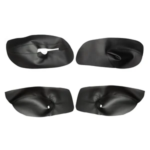 غطاء جلدي لمسند ذراع الباب ، 4 أبواب فقط ، جلد ناعم ، لفولكس فاجن جولف 4 Mk4 بورا جيتا 1999 - 2005 8 وحدة تحكم علبة التروس للجولف MK4 للمبيعات الرئيسية - رقم 1