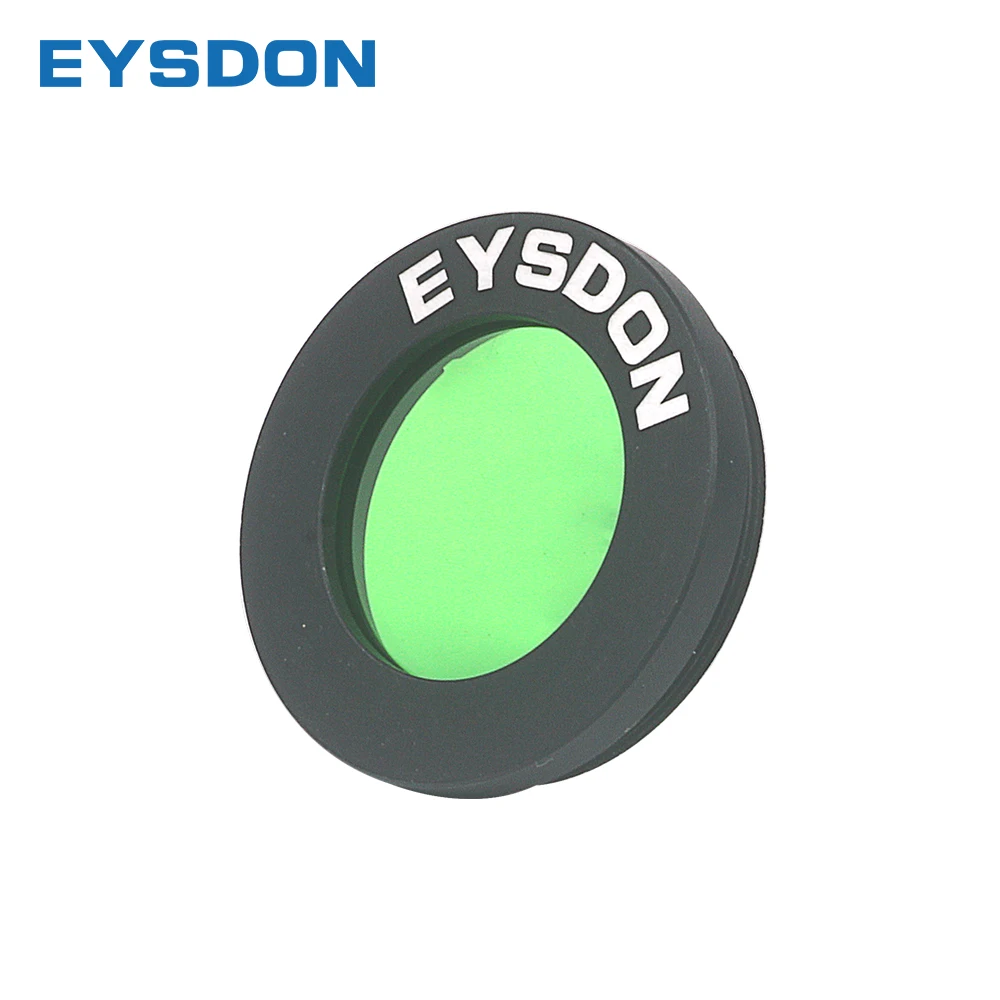 EYSDON 1.25 Inch Green Moon Filter for Astronomical Telescope Eyepiece Ocular Lens