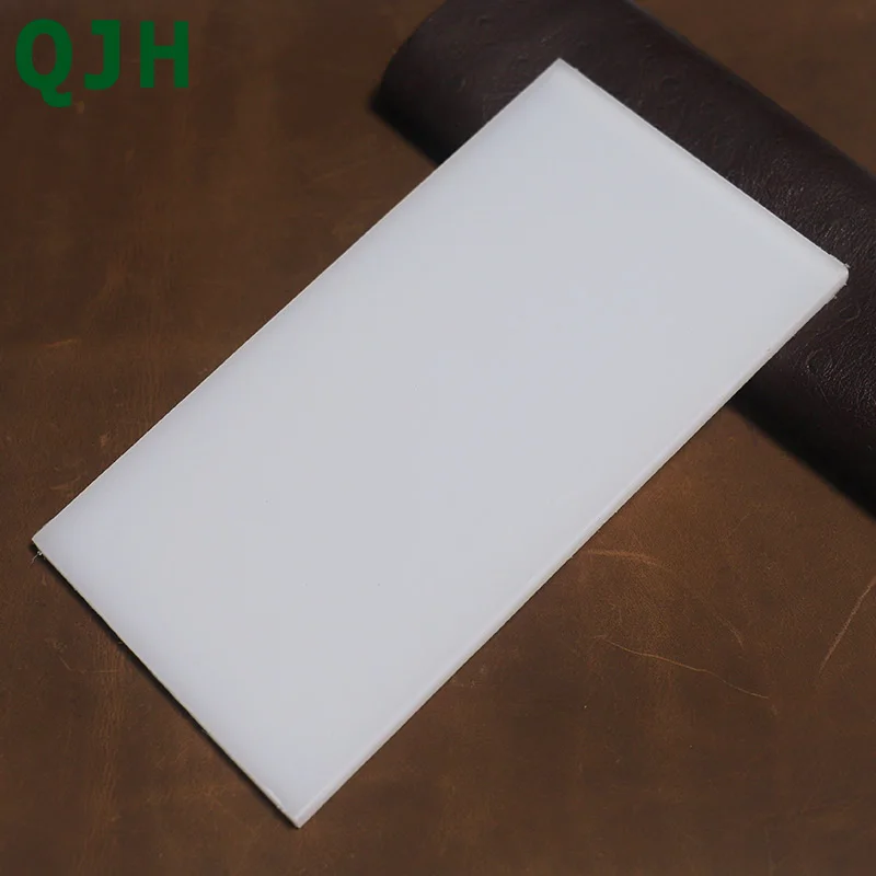 QJH 20x10cm High Quality PVC White Cutting Board Rubber Mallet Mat Leather Craft Tools For Cutting Punching Stamp Blocks