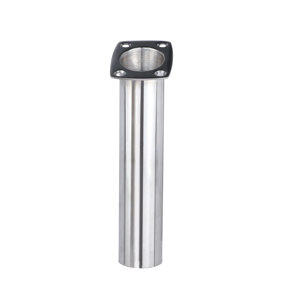 Boat Accessorie 2 Pieces Boat Fishing Flush Mount Rod Holder 316 Stainless Steel Fishing Tackle Tube Accessory 15° 90°