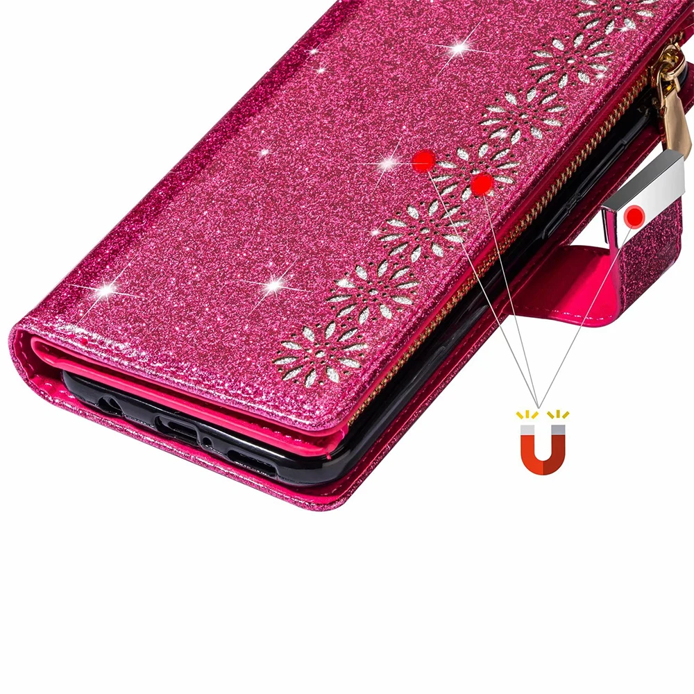 Rits lederen hoesje voor Samsung A5 2017 A6 A7 2018 A10 A20 A30 A40 A50 A70 A11 A12 A32 A52 A72 a 21s A41 A51 A71 A91 A81