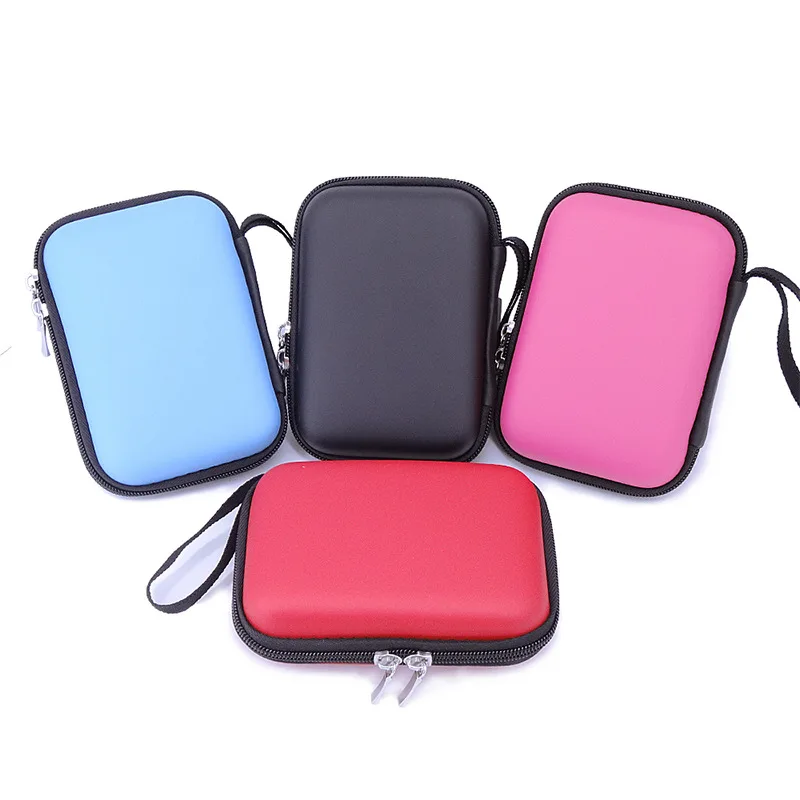 GUANHE Carry Case Cover Pouch for 2.5 inch Power Bank USB external WD HDD Hard Disk Drive Protect Protector Bag Enclosure Case