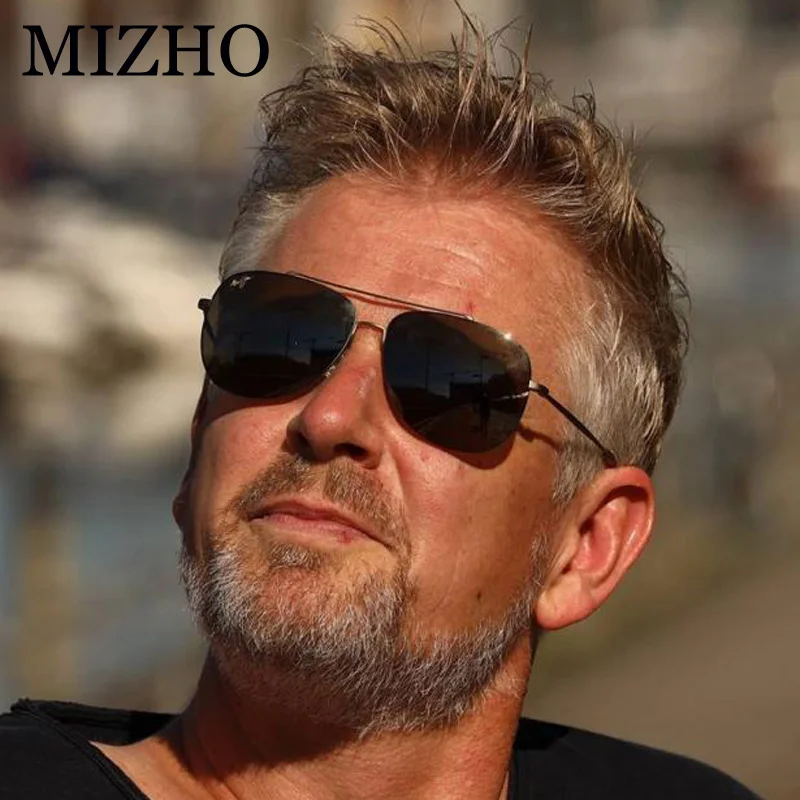 

MIZHO Brand Celebrity Metal Sunglasses Men Polarized Square Fashion Women Eyewear Yellow Lens Night Vision Glasses cleaner