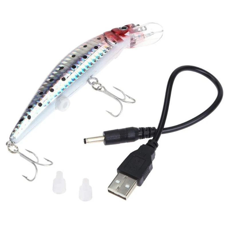 Machinery Fishing Lure Electric Wobbler For Electronic Bait Auto Swimming Swimbait USB Rechargeable LED Light Professiona Baitl