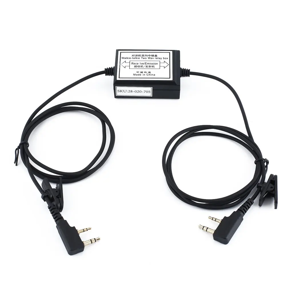 Novo design de caixa repetidora para rádio de dois sentidos baofeng/tyt/ijxun/kirisun/hyt, caixa de relé/diy, repetidor para walkie talkie, plástico