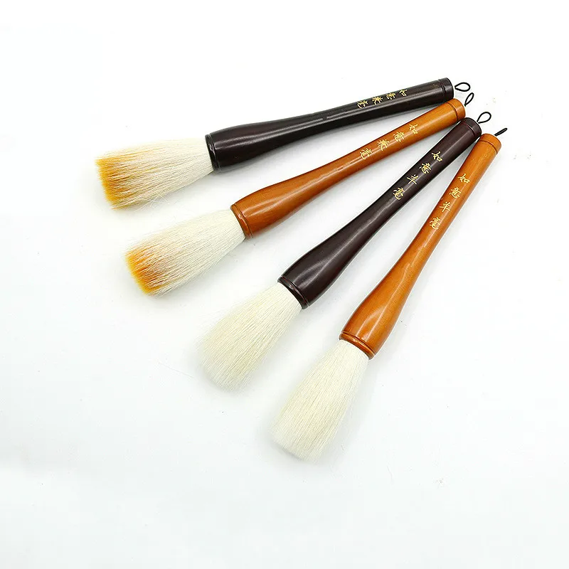 Chinese Calligraphy Brush Caligrafia Tradtional Hopper-shaped Painting Brush Pen Woolen Multiple Hair Brush Pen Tinta China