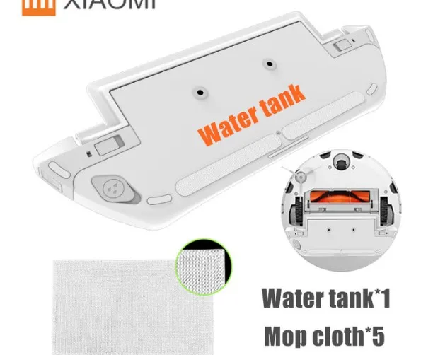 Spare part Dust box water tank mop cloth Cleaning Tool brush for Xiaomi Mi Robot Vacuum Cleaner