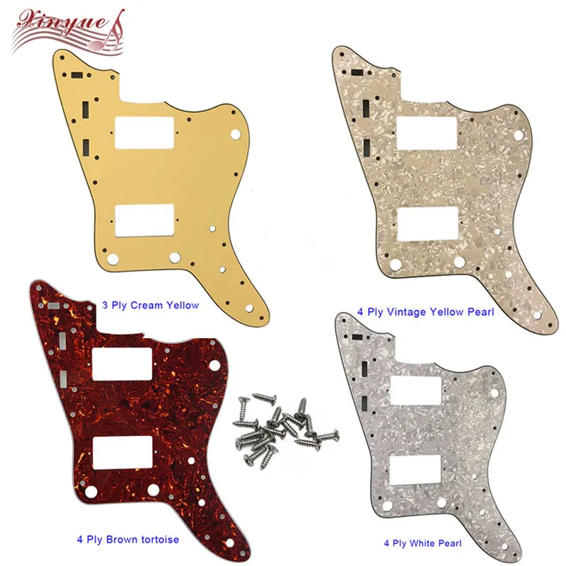 Xinyue Great Qulitity Pickguard - For  Japan Jazzmaster Guitar Pickguard With PAF Humbucker With 13 Screw Hole