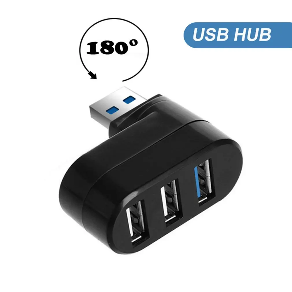 Mini 3 Ports USB 3.0 Hub High Speed Data Transfer Splitter Box Adapter For Pc Laptop Usb Hub 3/6 Port Usb Hub