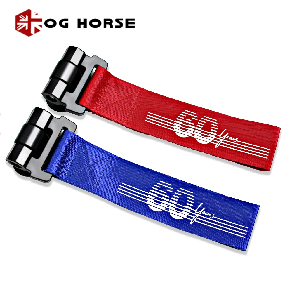 Towing Rope Trailer Tow Rope Car Tow Strap Bumper Trailer For MINI Cooper R50 R53 R55 R56 R57 R58 R59 R60 R61 F54 F55 F56 F60