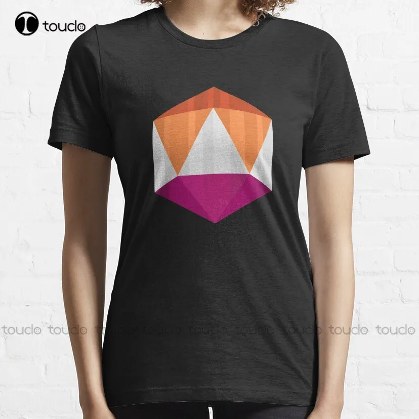 Life Is Strange True Colors Steph Gingrich D20 Dice Pride Lesbian Lgbt Flag 2 Classic T-Shirt Workout Shirt Fashion Funny New