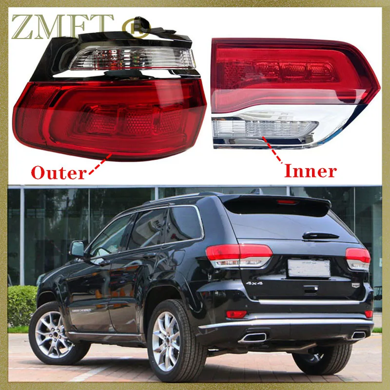 Car Rear Bumper Tail Lamp Tail Light For Jeep Grand Cherokee 2014 2015 2016 Brake Stop Light Waring Light