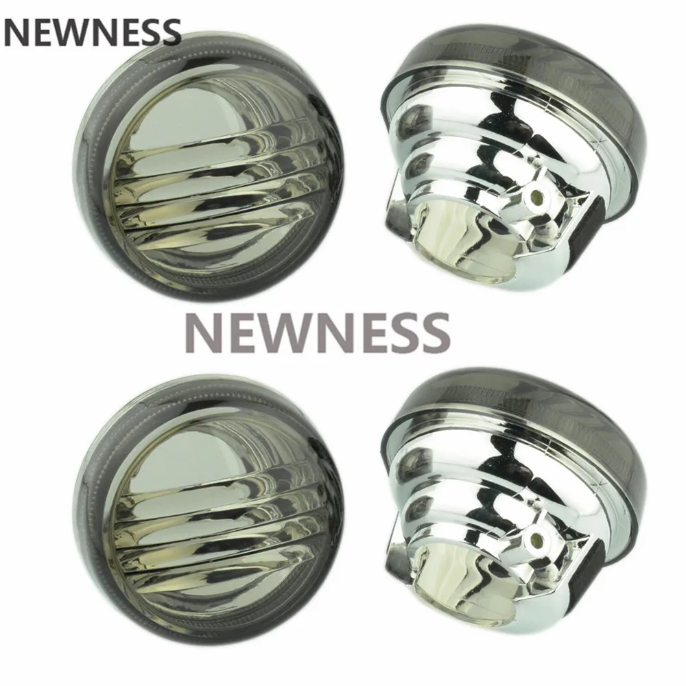 Lente de cubierta de luz ahumada para motocicleta, lente de señal de giro para Suzuki Caravan M50 C50 VL800 C90 1500 M109R C109R