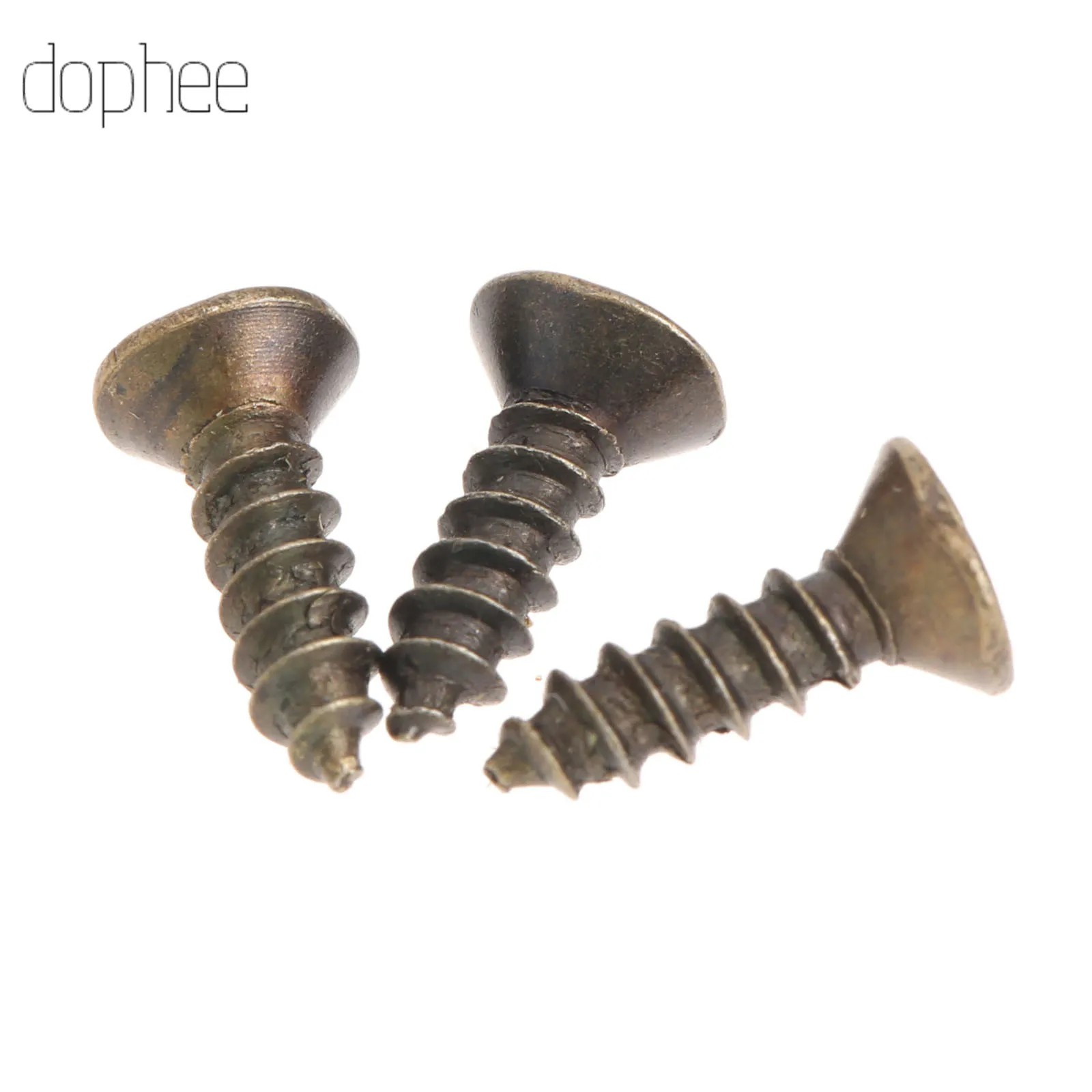 dophee 12pcs Antique Metal Lock 29*27mm Wooden Jewelry Box Decorative Padlock Hasps Latch With Screws Furniture Hardware