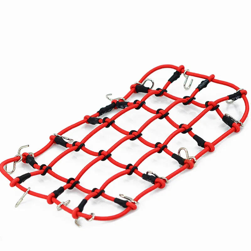 1/10 Scale RC Rock Crawler Climbing Elastic Bungee Luggage Rack Net ForTraxxas TRX-4 D90 SCX10 90046 KM2 RC Car Accessories