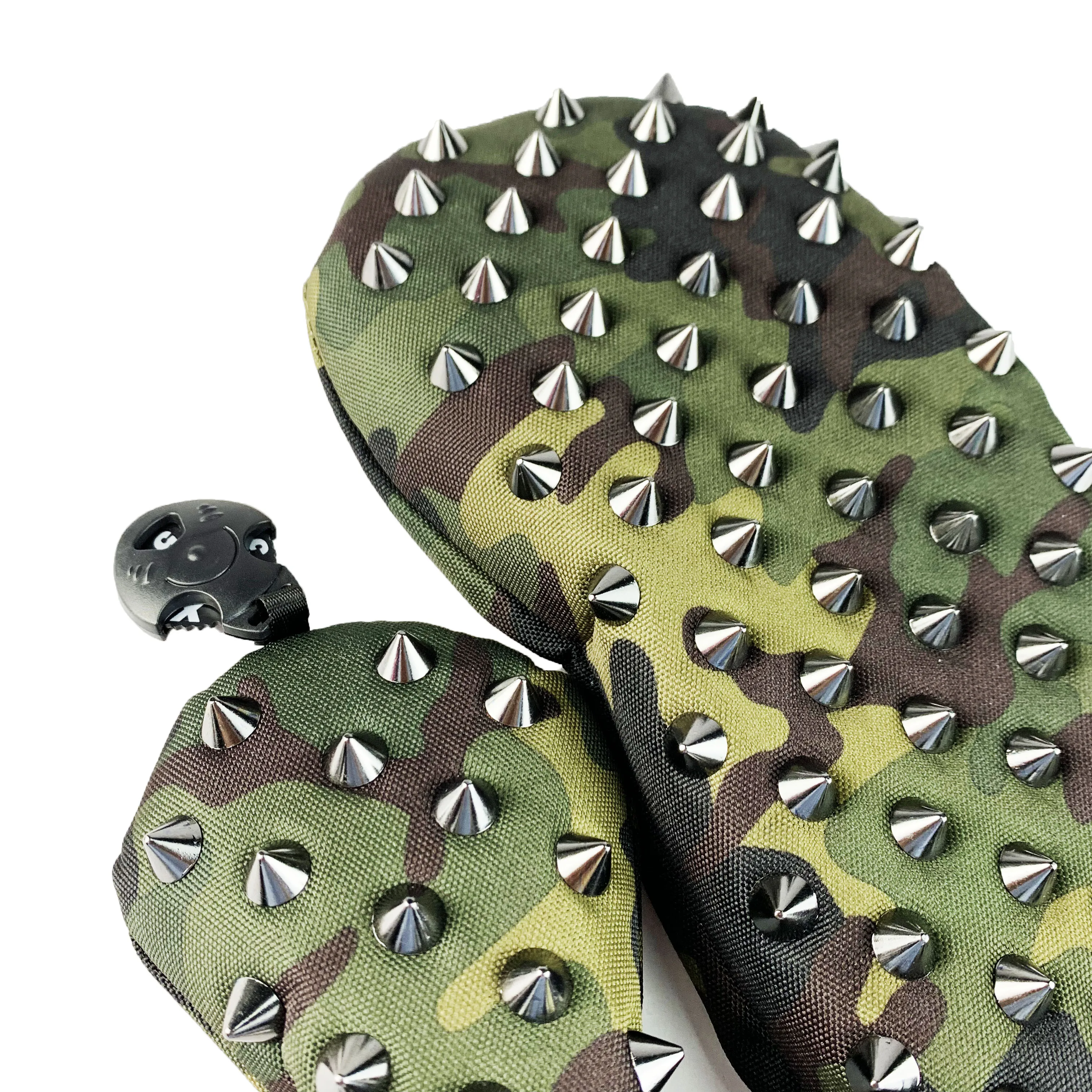 NRC Golf Headcovers Rivets Golf Club Covers For Driver Fairways #3 #5 Hybrids Camouflage Quality 135ut Woods Heads Golf Covers