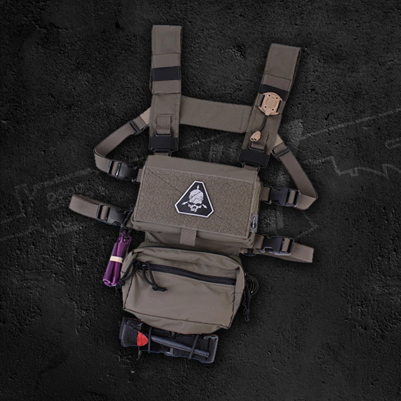 Parche táctico MOLLE para casco y equipamiento militar - imagen 2