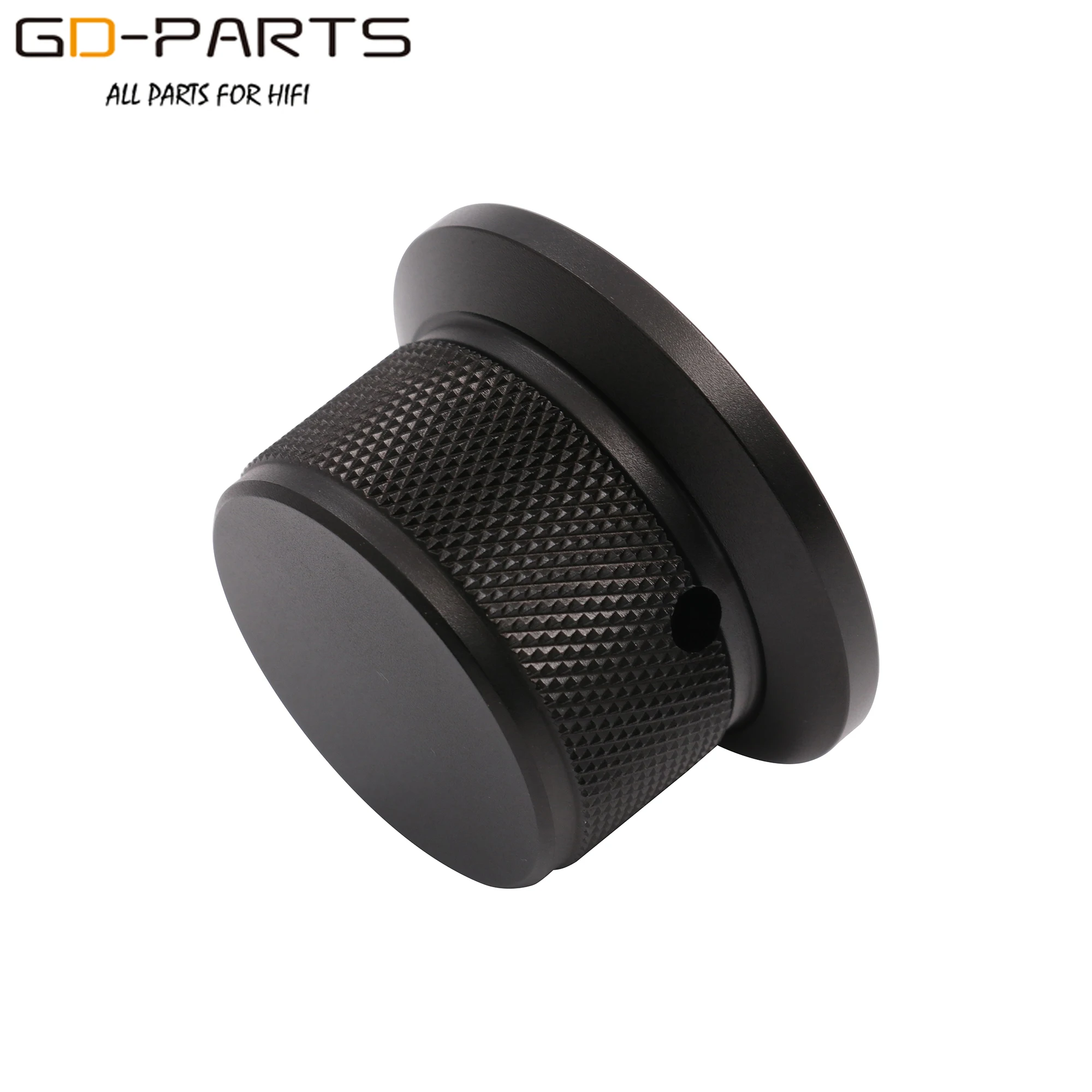 44*25มม.อลูมิเนียมชุด Pointer Knob สำหรับ Hifi Audio CD DVD แผ่นเสียงบันทึกลำโพง AMP DAC 6มม.CNC Machined