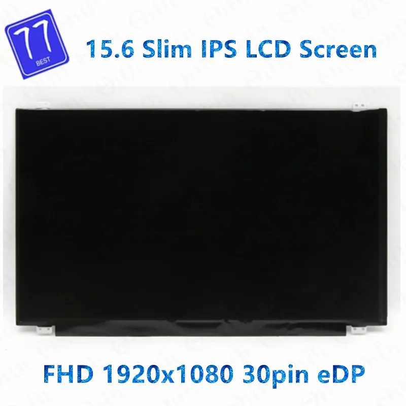 اختبار 100% الأصلي 15.6 "IPS LCD شاشة B156HAN04.4 NV156FHM-N42 B156HAN06.2 LP156WF6-SPK6 LP156WFC-SPP1 FHD1920x1080 30pin eDP