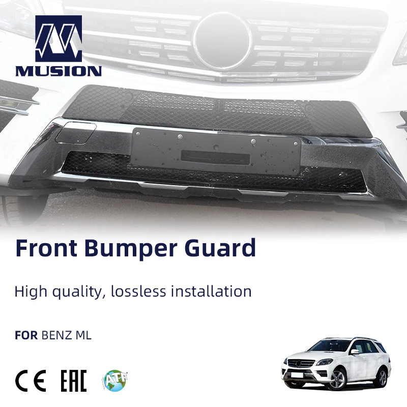 OE1668858625 Abs Plastic Front Bumper Protector Chrome Trim Strips Good Quality  Auto Parts From China Factory Musion