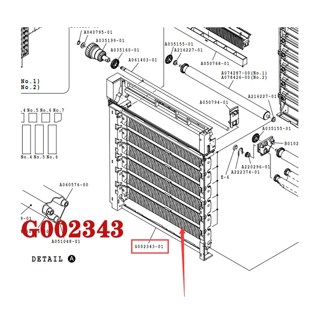 Noritsu QSS 29/32/37 Minilab Spare Part Rack G002344 G002343 not new -  AliExpress