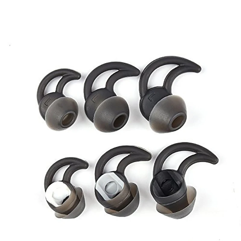 Auriculares de silicona de repuesto para BOSE Sound Sport, inalámbricos, aislamiento de ruido, antideslizante, 3 pares, S/M/L