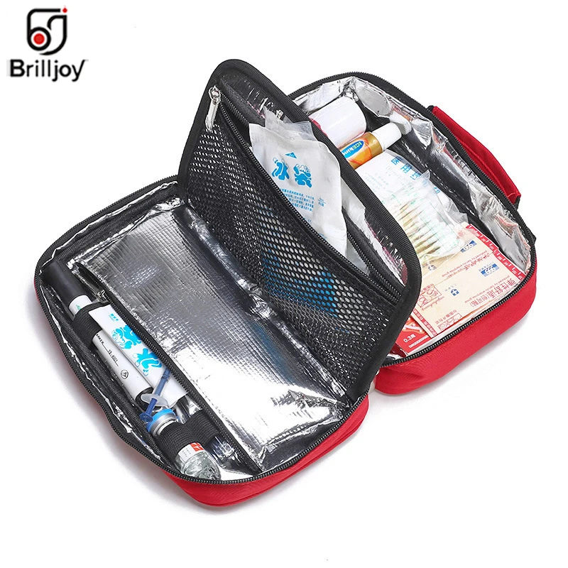 Brilljoy-Bolsa de almacenamiento en frío para medicina, congelador de medicamentos refrigerados, para personas con Diabetes, alta calidad