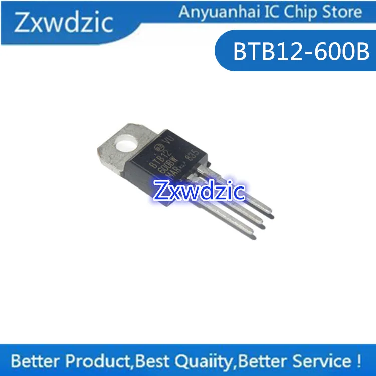 100PCS BTB12-600B TO220 BTB12-600 TO-220 BTB12 New