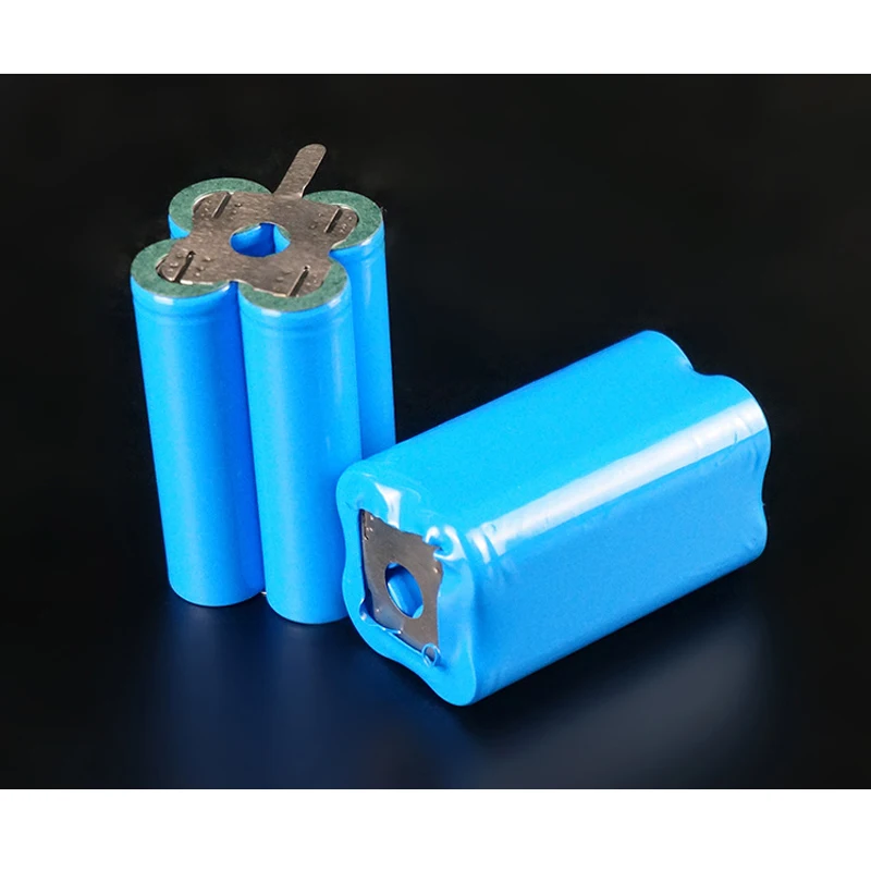 100PCS 18650 batteria al litio foglio di nichel elettroutensile 3/4 sezione che forma lamiera di nichel potenza speciale a forma di acciaio nichelato