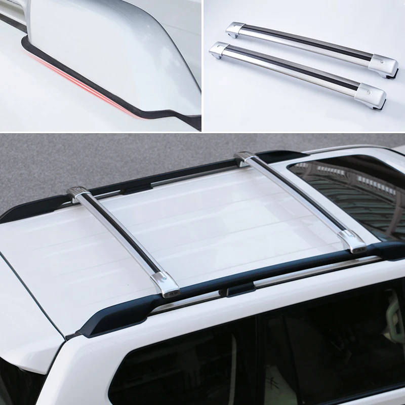 2008-2022 For Toyota Land Cruiser 200 Prado 150 Lc150 LC200 Aluminum Alloy Top Luggage Rack Body Kit Modification Accessories