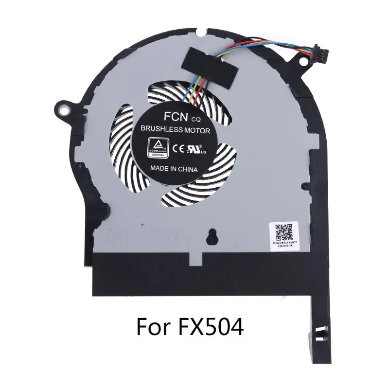 Ventilador de refrigeración de GPU para CPU, reemplazo de radiador para FX504, FX80, FX80G, FX80GE, ZX80GD, FX8Q, FX504GD, FX504GE, accesorios para portátiles, Eff