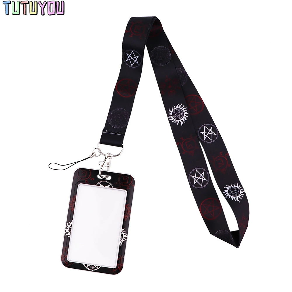 TV Show Supernatural Bank Credit Card Holder Wallet Bus ID Name Work Card Holder For Child Card Cover Business Card