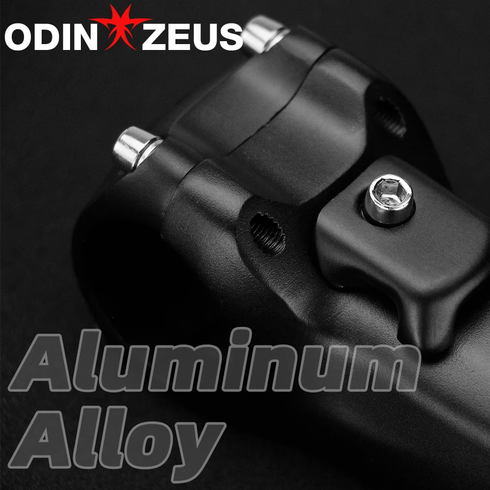 OdinZeus-Aluminum Alloy Stem, Bicycle Alloy Parts, Bike Computer Stand, Gasket and Cover, No Logo, 28.6-31.8*70-120mm, SL7